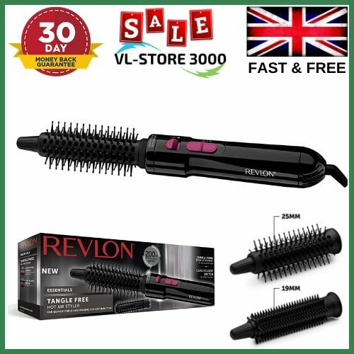 Revlon Hot Air Styler Ladies Brush Hair Care Drying Styling Curling