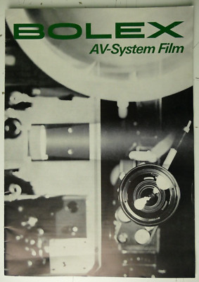 Bolex AV System Film Katalog 17 Seiten H-26714