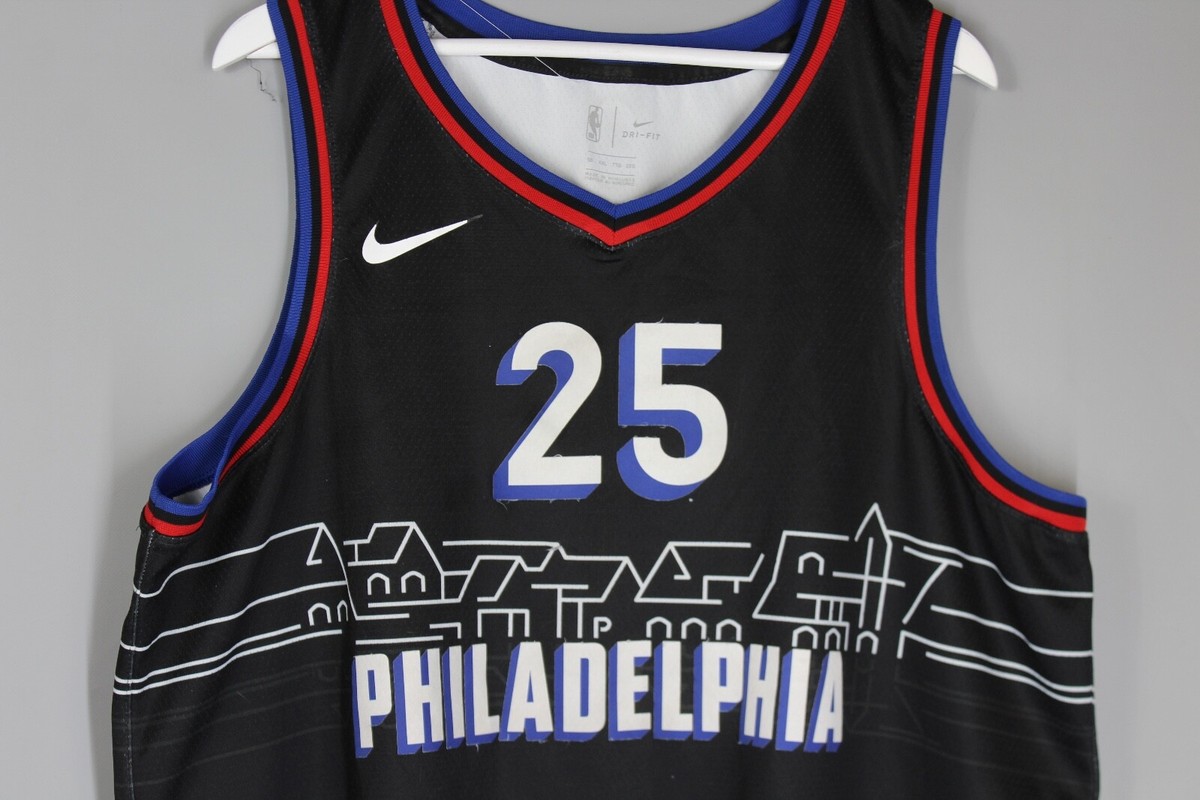 NIKE SWINGMAN PHILADELPHIA 76ERS BEN SIMMONS NBA CITY EDITION