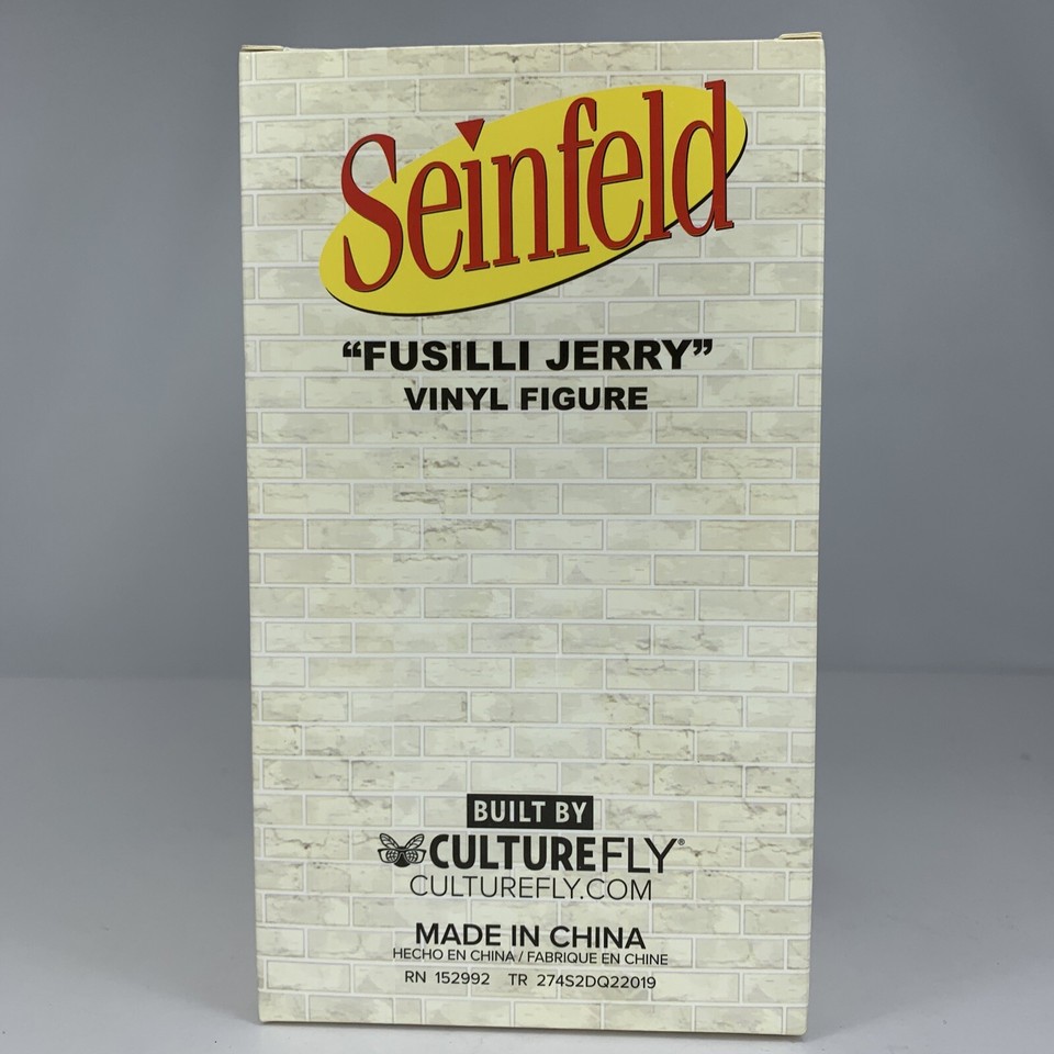 Fusilli Jerry Seinfeld Pasta Vinyl Figure Culturefly Comedy Standup w Box eBay