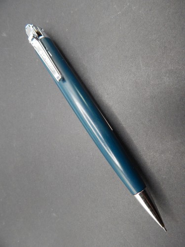 Vinatge Ronson Blue Lacquer 0.9mm Pencil Lighter