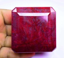 1207.5 CT Natural Huge Red Ruby Certified Earth-Mined Museum Grade Gemstone