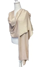 INC International Concepts Scarf Womens One Size Solid Oversized Wrap Rose