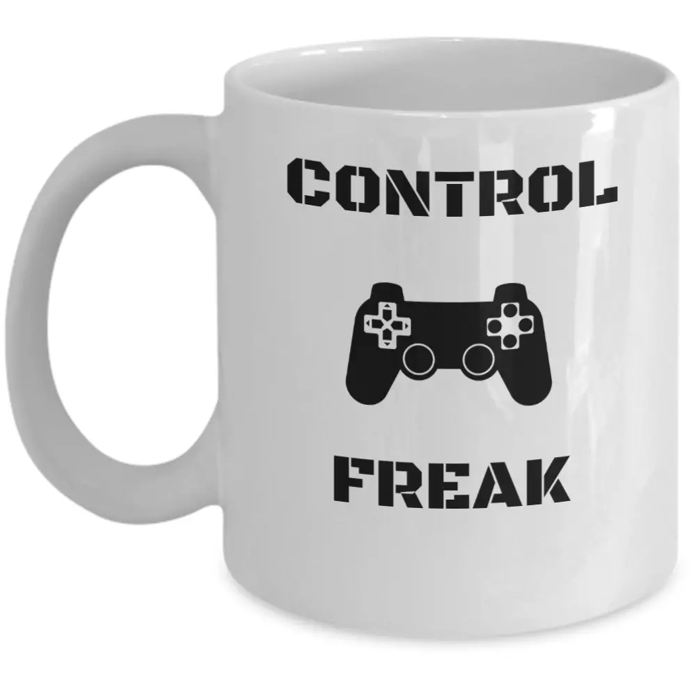 Control freak - Funny Computer geek nerd gamer - gaming gift for him |