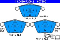 BremsbelÄGe Vw P. Eos/Golf/Passat 1.4-3.6 05-12 Mit Sensor