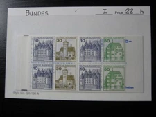 GERMANY Mi. #MH 22h oZ scarce mint MNH stamp booklet! CV $4.80