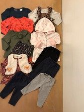 Carter's  Baby Essentials Infant Girls Clothing Lot of 13 Size 9  0-9 Months