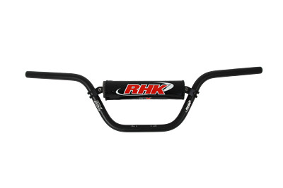 Black RHK High Rise Motorbike Handlebars SE 7/8 22mm Crossfire 110cc 125cc etc