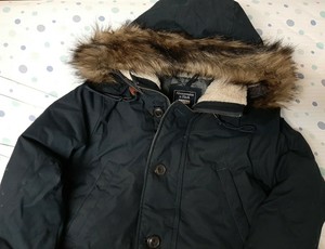 abercrombie fur jacket