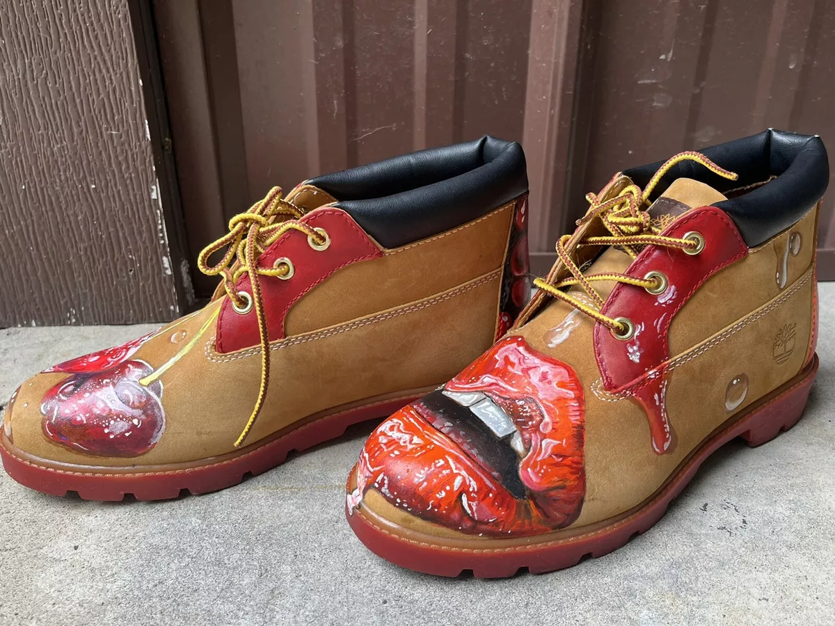 Custom Vintage Louis Vuiton x Timberland Boots