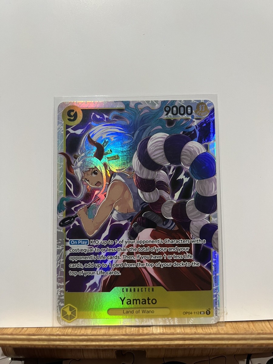 One Piece Yamato OP04-112 SR Kingdoms Of Intrigue One Piece Card
