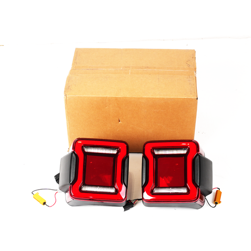 LED Tail Lights Reverse for Jeep Wrangler JL JLU 2018-2024 Sport/Sahara/Rubicon - Picture 12 of 12
