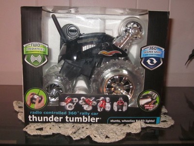 the black series radio control 360 rally car thunder tumbler