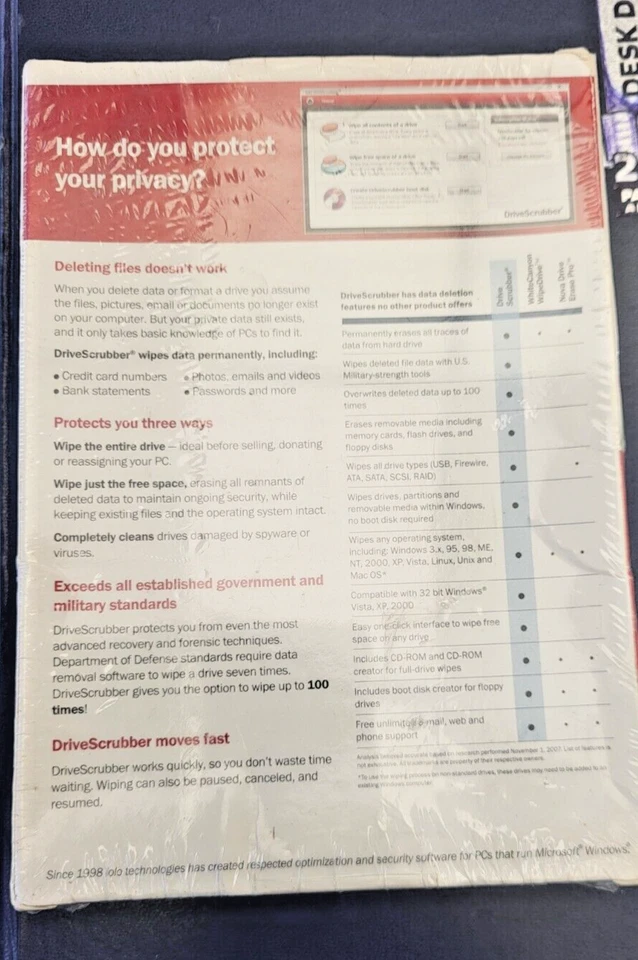 Drive Scrubber  Secure data Wiping - Image 2 of 4