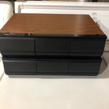 Vintage Cassette Wood Look case/box