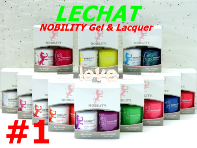 NOBILITY Gel Nail Polish 0.5oz Color Gel Duo Part #1 /Choose Any Color