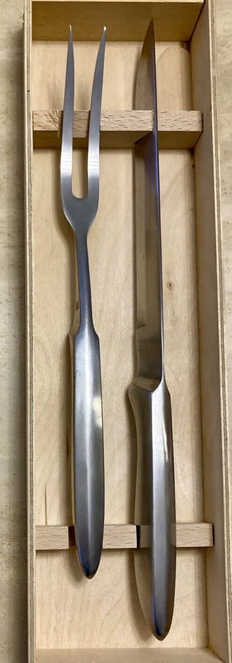 Juego de cuchillos de tenedor vintage de acero inoxidable Stelton of Denmark - NUEVO EN CAJA Foto 4 de 4