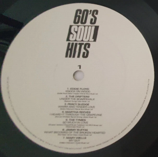 60's Soul Hits (Eddie Floyd, Drifters, Percy Sledge) (Vinyl) neuwertig (NM) - Bild 3 von 4