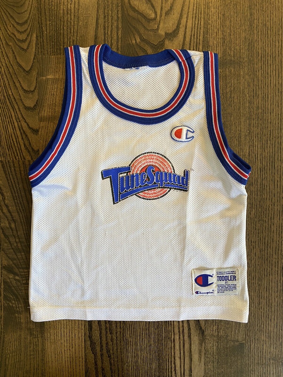 Vintage Space Jam BUGS #1 Tune Squad Champion Jersey Toddler