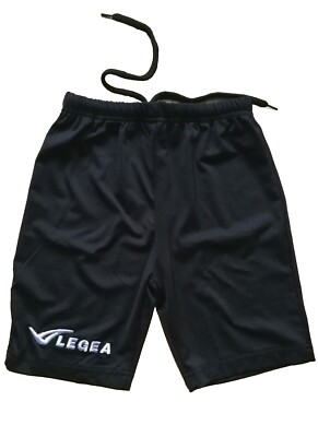 TOP  LEGEA Fußball  Short Tight Funktions-Unterziehhose, Schwarz Gr. XS 164