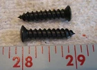 Winchester Butt Plate Screw Set - Late 1940's thru 1962 - Set of 2 FREE Shipping