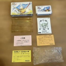 [Box and manual included] Final Fantasy 3 Famicom Initial operation confirmed
