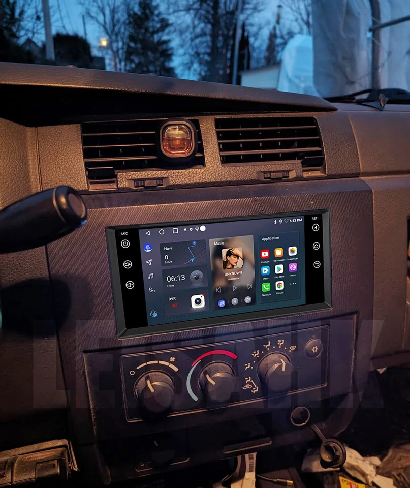 Android 14 For Dodge Dakota 2005-2011 Car GPS Carplay Navi Stereo Radio - Image 2 of 4