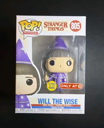 Funko Pop! Stranger Things: Will The Wise #805 Glow Target With Protector