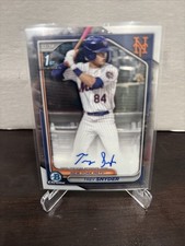2024 Bowman Chrome Trey Snyder 1st Bowman Auto #CPA-TSN NY Mets