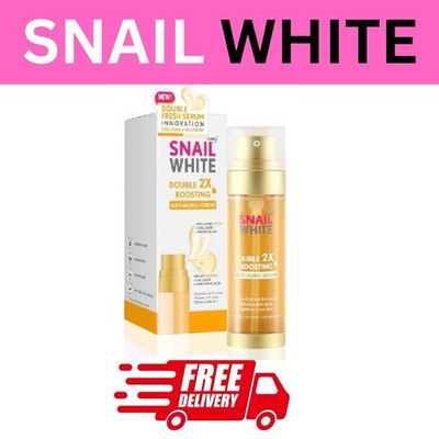 Snail White Anti Aging Face Serum Snail Mucin Collagen Firming Formula 40 ml