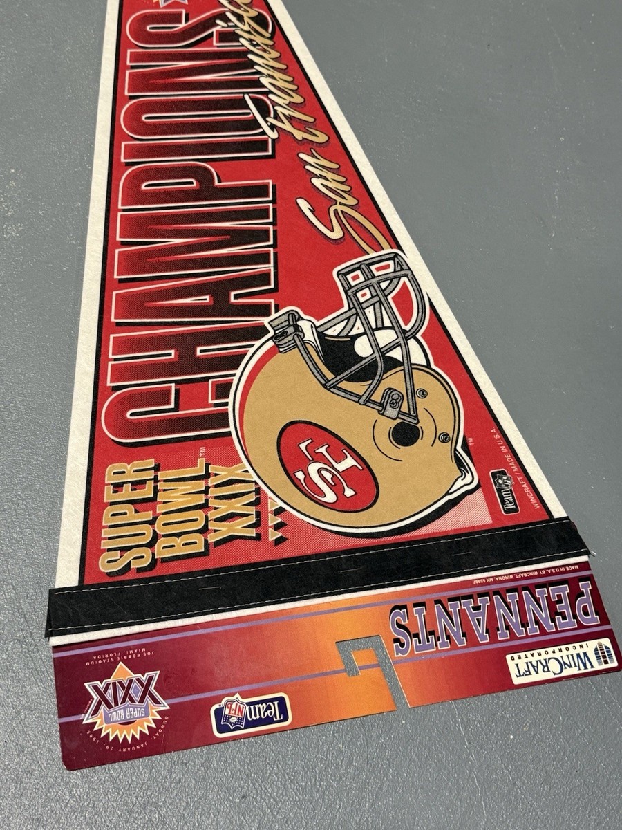 サンフランシスコ49ers スーパーボウルチャンピオン記念バックル Vintage 1995 Wincraft San Francisco 49ers Super Bowl XXIX