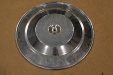 1963 - 1964e Corvette Air Cleaner Top Chrome Lid Small Block 327 Red Silk Screen