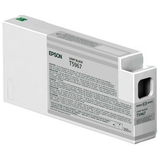 Image of Epson Ink Cartridge Epson Singlepack Light Black T596700 UltraChrome HDR 350 ml