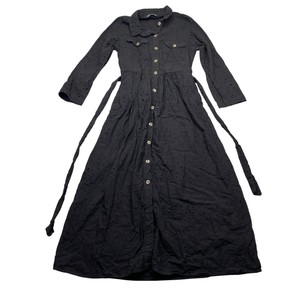 sachin and babi light blue dress Shirt dress with embroidery main image 1
