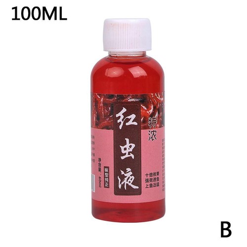 10-100ML Gusano Rojo Líquido Fragancia Cebo Pescado Aditivos Cebo Pesca F9R3 - Imagen 21 de 25