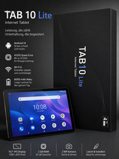 TAB 10 Lite Tablet 10,1" Android 14 Wi-Fi 6 32GB 6000mAh Neu OVP