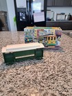 Avon Glas San Francisco Cable Car Flasche grün weiß voll verpackt
