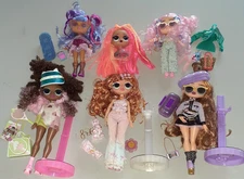 LOL Surprise OMG Doll Lot of 3 Dolls With Clothes, 2 Tweens, Accessories