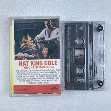 Nat King Cole The Christmas Song Audio Cassette Capitol Records Christmas