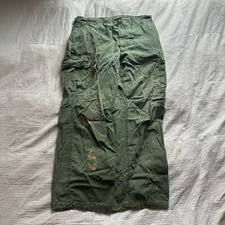 Vintage 60s Vietnam War Jungle Pants Rare M 32 OG-107