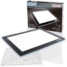 Lightmaster 9" x 12" A4 Light Box 5V Ultra-Thin Profile w/ USB Power Adapter