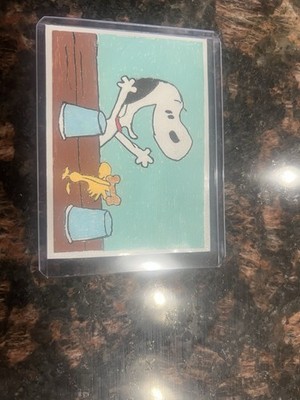 Aceo Art Card Snoopy Free Shipping Hand Made Good For Everyone