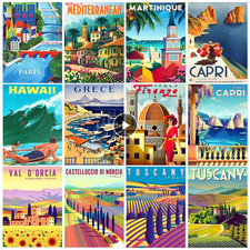 HOLIDAY DESTINATION TRAVEL Metal Signs Plaques Man Cave Home Décor Wall Art Gift