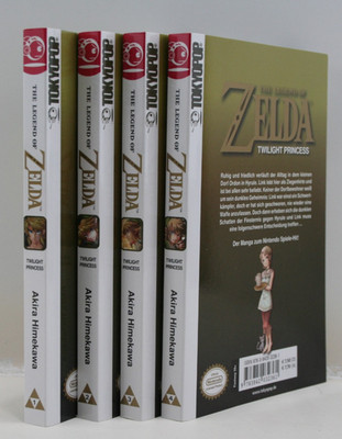 The Legend of Zelda Twilight Princess 1-4 im Starterpaket, sehr guter Zustand