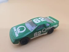 1993 Hot Wheels Quaker State #62 NASCAR McDonalds Car - Green/White Die-cast