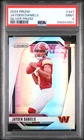 JAYDEN DANIELS 2024 PRIZM SILVER ROOKIE RC #347 PSA 9 MINT! COMMANDERS#156943501