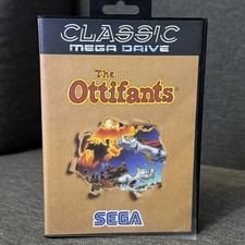 Thumbnail of ebay&reg; auction 127758073733 | The Ottifants - Sega Mega Drive Spiel | In OVP + Anleitung CIB Ottifanten Otto