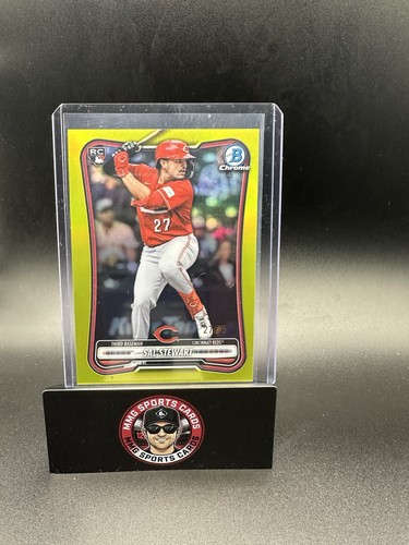 2026 Bowman Chrome Sal Stewart #48 Yellow Refractor 27/75 Number Match