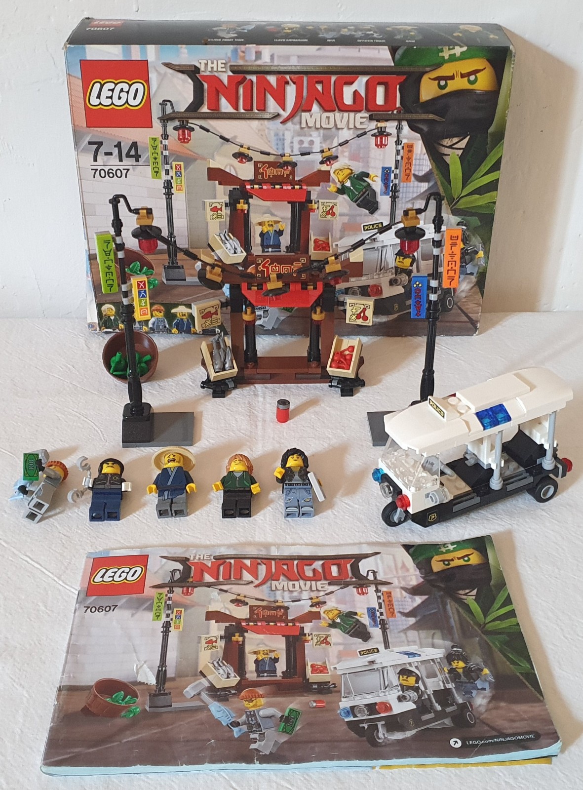 Game Play Gioco Lego The Ninjago Movie 2017 Completo 70607 NINJAGO City Chase