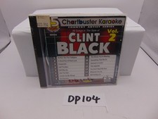 New Sealed CDG Chartbuster Karaoke CD 15 Songs Disc Clint Black Volume 2